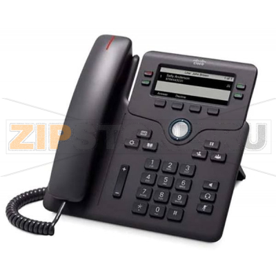 IP-телефон 2xGE (PoE), 4xSIP, 396x162 пкс Cisco CP-6851-3PCC-K9= 