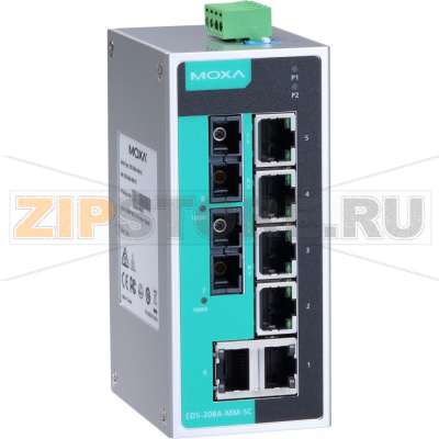 Коммутатор MOXA EDS-408A-MM-SC-T 