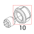 Statore MN 230/50 V Sirman TC 12 E