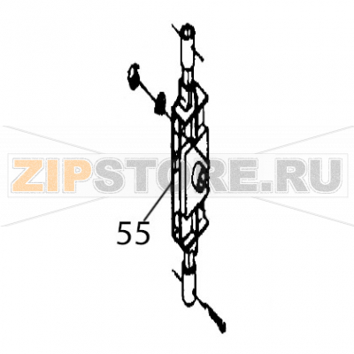 Closed mechanism Fagor HMM-6/11 Closed mechanism Fagor HMM-6/11Запчасть на деталировке под номером: 55Название запчасти Fagor на английском языке: Closed mechanism HMM-6/11.