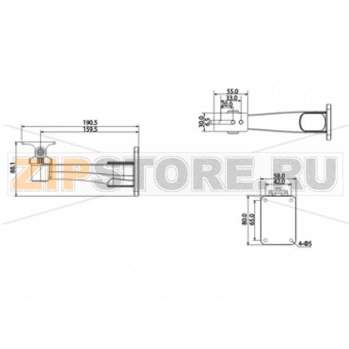 Кронштейн настенный Dahua PFB121W 