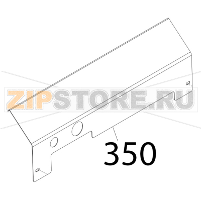 Protezione gambo Sirman Palladio 350 Automec Protezione gambo Sirman Palladio 350 AutomecЗапчасть на деталировке под номером: 350