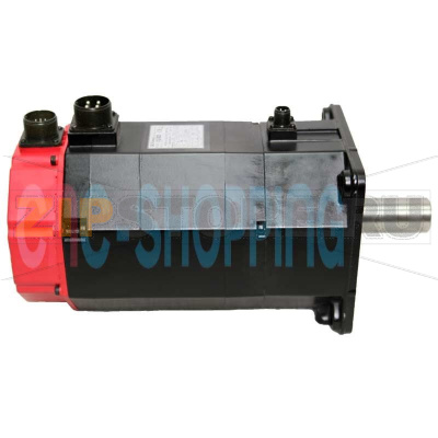 Серводвигатель с прямым валом, шпонкой и тормозом Fanuc A06B-0142-B177 