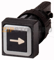 Кнопка, черная, без фиксации Eaton Q18D-33