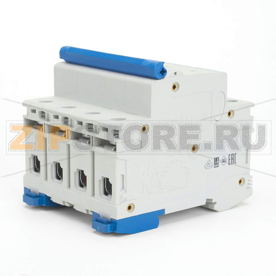 Выключатель автоматический 50 А, 6 кА, 4 полюса Chint NB1-63 
