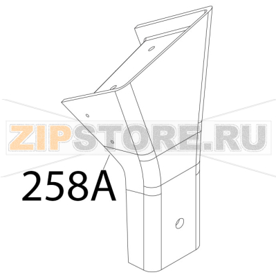 Gambo NO CE ossidato Sirman Palladio 350 Top Gambo NO CE ossidato Sirman Palladio 350 TopЗапчасть на деталировке под номером: 258A