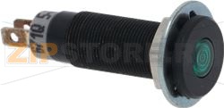 INDICATOR LAMP GREEN 28V 