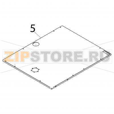 Upper exterior panel left side open. Fagor AE-101 Upper exterior panel left side open. Fagor AE-101Запчасть на деталировке под номером: 5Название запчасти Fagor на английском языке: Upper exterior panel left side open. AE-101.