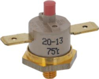 CONTACT THERMOSTAT 75°C M5 16A 250V