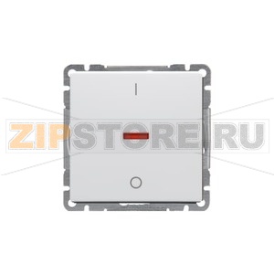 Выключатель двухполюсный, белый ABB 2TKA00000407 