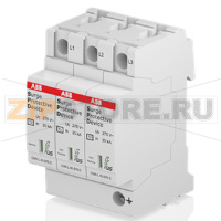 УЗИП OVR T2 3L 40-440 P QS ABB 2CTB803873R2800