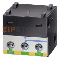 SIMATIC DP, ET 200S, M45-PE/N-F: ОПЦИОНАЛЬНЫЙ МОДУЛЬ ШИРИНОЙ 45 ММ ДЛЯ УСТАНОВКИ НА ТЕРМИНАЛЬНЫЕ МОДУЛИ TM-DS45S32 И TM-RS90S32, С ТОРЦЕВЫМ УЧАСТКОМ ШИНЫ НЕЙТРАЛЬНОГО ПРОВОДА (N) ИЛИ ЗАЩИТНОГО ЗАЗЕМЛЕНИЯ (PE), C КЛЕММАМИ ДЛЯ ПОДКЛЮЧЕНИЯ К PE/N Siemens 3RK