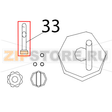 Tubo carico acqua Tecnoinox B8MFIE9 Tubo carico acqua Tecnoinox B8MFIE9Запчасть на деталировке под номером: 33