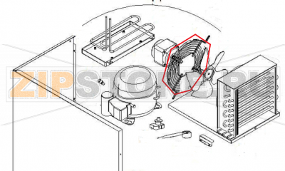 Fan guard Sagi KUA2A   Fan guard Sagi KUA2AЗапчасть на 