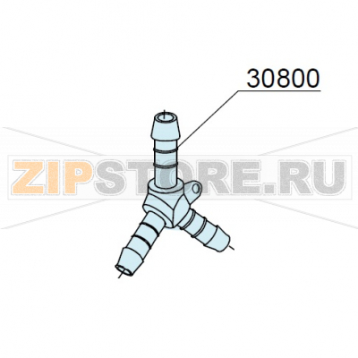 Штуцер 3-ходовой ø 12-12-10 мм пластик DIHR DW014 Штуцер 3-ходовой ø 12-12-10 мм пластик DIHR DW014Запчасть на деталировке под номером: 30800Название запчасти на английском языке: ø10-12-12 mm plastic 3 ways connection DIHR DW014
