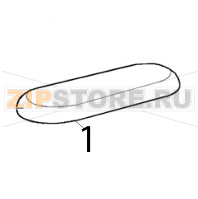 Transparent cover Ugolini MT 3 Transparent cover Ugolini MT 3Запчасть на деталировке под номером: 1