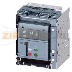 draw-out molded case circuit breaker with guide frame and PSS frame 1600; with RTC and 4AUX trip alarm switch S24; Icu "M" Icu=55kA @ 415V, 3-pole ETU320, LI, In=800A rotary coding switch Ir=320...800A Ii=1.5...15 x In N conductor protec. adjustable opt. 