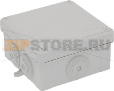 РАЗВЕТВИТЕЛЬНАЯ КОРОБКА  105X105X55 ММ 