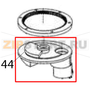 Swivel base Hurakan HKN-IP10F Swivel base Hurakan HKN-IP10FЗапчасть на деталировке под номером: 44