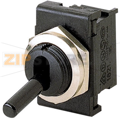 Тумблер 250 В/AC, 6 А, 1 x выкл/вкл, IP40, 1 шт Marquardt 1821.6101 
