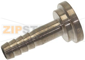 STRAIGHT NIPPLE WITH FLAT STEM 1/2 
