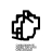 Carbographite gasket for glass Unox XBC 605