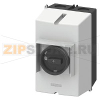 ЛИТОЙ АЛЮМИНИЕВЫЙ КОРПУС IP65, ШИРИНА УСТАНОВКИ : 72MM, С PE-КЛЕММА, ДЛЯ АВТОМАТИЧЕСКОГО ВЫКЛЮЧАТЕЛЯ, ТИПОРАЗМЕР S0 Siemens 3RV1923-1DA01