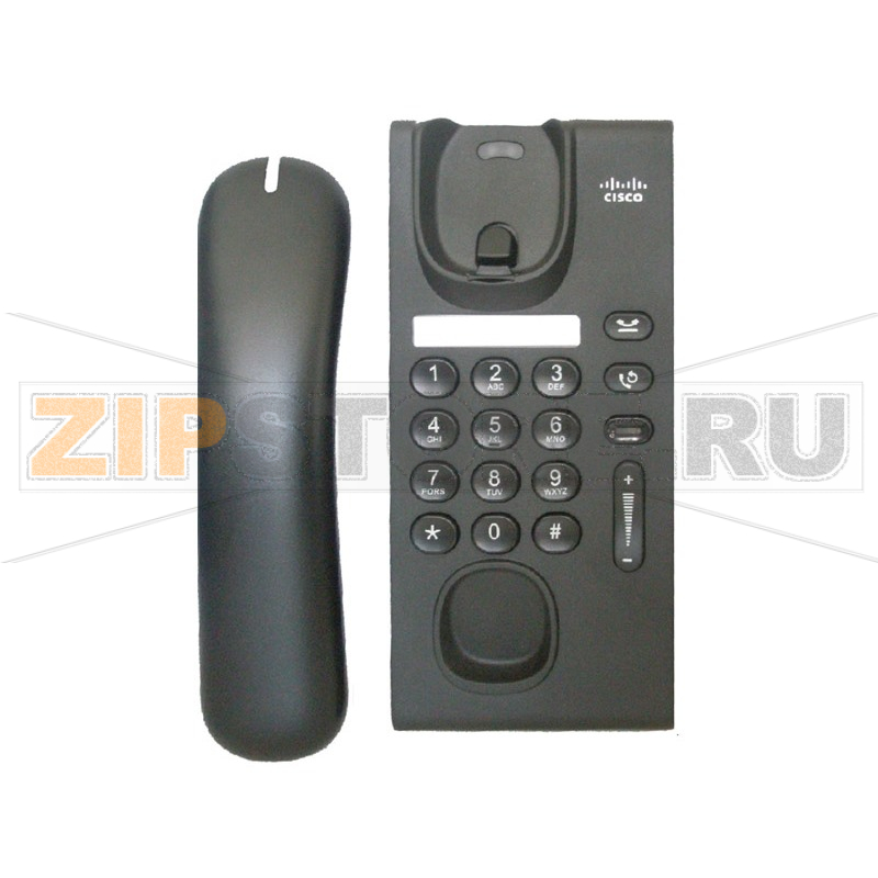 IP-телефон 48 В/DC, 1xFE (PoE), 1 линия, SIP/SCCP, без LCD Cisco CP-6901-C-K9 