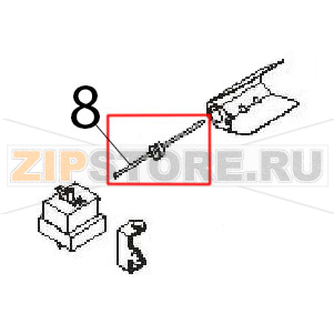 Thermal resistor, PT1000 Angelo Po FM611E1 Thermal resistor, PT1000 Angelo Po FM611E1Запчасть на деталировке под номером: 8