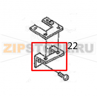 Sheet guide Sato HR224 TT Sheet guide Sato HR224 TTЗапчасть на деталировке под номером: 22Название запчасти на английском языке: Sheet guide Sato HR224 TT.