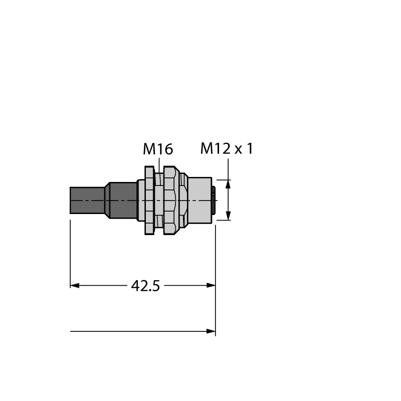 Кабель Ethernet Turck RJ45S-FKSDD-4414-15M 