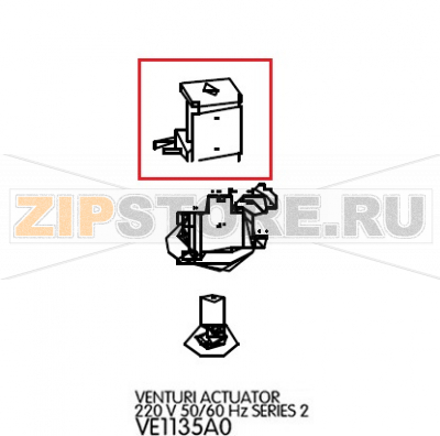 Venturi actuator 220 V 50/60 Hz Series 2 Unox XBC 805 Venturi actuator 220 V 50/60 Hz Series 2 Unox XBC 805Запчасть на деталировке под номером: 57Название запчасти на английском языке: Venturi actuator 220 V 50/60 Hz Series 2 Unox XBC 805