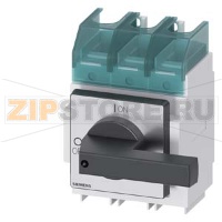 ГЛАВНЫЙ КОНТРОЛЬНЫЙ ВЫКЛЮЧАТЕЛЬ 3-ПОЛЮСА FLOOR MOUNTING KNOB BLACK IU=160A P/AC-23A AT 400V=75KW Siemens 3LD2330-0TK11
