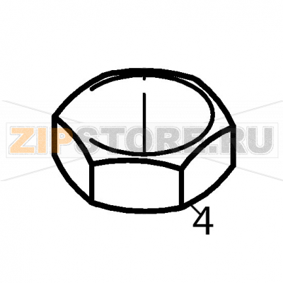 Plug nut 1&#039;&#039; Fagor VPE-101 Plug nut 1'' Fagor VPE-101Запчасть на деталировке под номером: 4Название запчасти Fagor на английском языке: Plug nut 1'' VPE-101.