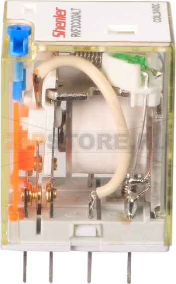 Реле промежуточное 12 A, 24 В/DC, 2CO Shenler RKF2CO024LT 