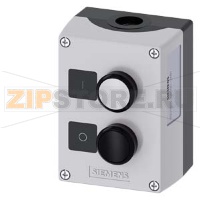 ПОСТ УПРАВЛЕНИЯ, 22MM, С КРУГЛЫМИ ВЫРЕЗАМИ, МАТЕРИАЛ КОРПУСА - ПЛАСТИК, КРЫШКА КОРПУСА - СЕРАЯ, 2 КОМАНДНЫХ ТОЧКИ, ПЛАСТИК, КРЫШКА КОРПУСА С МЕСТАМИ ДЛЯ НАКЛЕИВАНИЯ МАРКИРОВОЧНЫХ ТАБЛИЧЕК, B=КНОПКА БЕЛАЯ, МАРКИРОВКА: "I", 1НО, ВИНТОВЫЕ КЛЕММЫ, A=КНОПКА ЧЁ