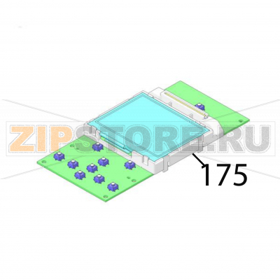 KB PCB Assy Sato CL4NX Plus KB PCB Assy Sato CL4NX PlusЗапчасть на деталировке под номером: 175Название запчасти на английском языке: KB PCB Assy Sato CL4NX Plus.
