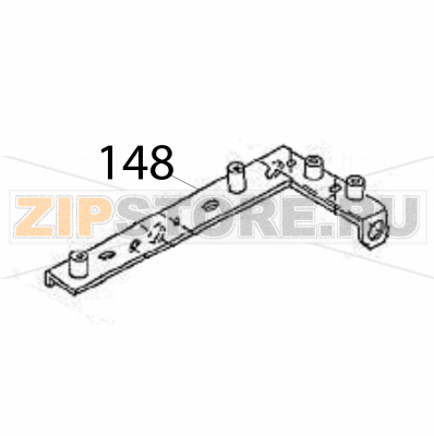 Guide carriage L assy Sato HR224 TT Guide carriage L assy Sato HR224 TTЗапчасть на деталировке под номером: 148Название запчасти на английском языке: Guide carriage L assy Sato HR224 TT.
