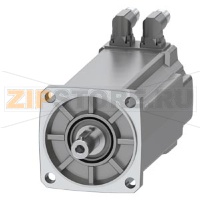 SIMOTICS S-1FK2 HD Серводвигатель М0 = 8 Нм; PN = 2,1 кВт при нн = 3000 оборотов в минуту (380-480); ПН = 1,26 кВт при нн = 1500 оборотов в минуту (200-240 В); Степень защиты IP65; Вал D19x40 мм с шпонкой; Абсолютный датчик однооборотные 22-бит (кодер AS2
