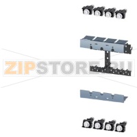 ВТЫЧНОЙ ЦОКОЛЬ КОМПЛЕКТ ПРЕОБРАЗОВАНИЯ ВЫКЛЮЧАТЕЛЯ ПРИНАДЛЕЖНОСТЬ ДЛЯ 4-ПОЛ. 3VA2 100/160/250 Siemens 3VA9124-0KP10