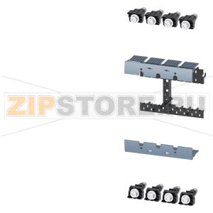 ВТЫЧНОЙ ЦОКОЛЬ КОМПЛЕКТ ПРЕОБРАЗОВАНИЯ ВЫКЛЮЧАТЕЛЯ ПРИНАДЛЕЖНОСТЬ ДЛЯ 4-ПОЛ. 3VA2 100/160/250 Siemens 3VA9124-0KP10 