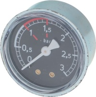 PRESSURE GAUGE BOILER ø 52 mm 0÷3 bar