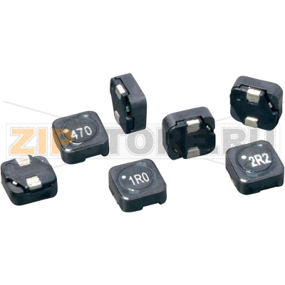 Катушка индуктивности 47 мкГн, SMD, 6050, 0.298 Ом, 1.4 A, 1 шт Würth Elektronik WE-PD 