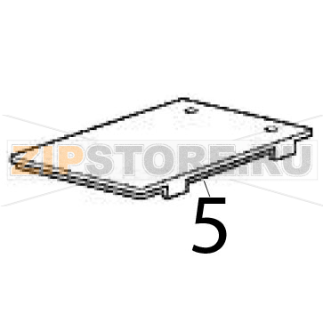 Coperchio Scotsman BF 80 Coperchio Scotsman BF 80Запчасть на деталировке под номером: 5
