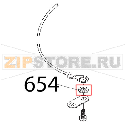 Rondella Sirman Agata 250 Rondella Sirman Agata 250Запчасть на деталировке под номером: 654