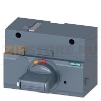front mounted rotary operator standard with door interlock IEC IP30/40 accessory for: 3VA1 250 Siemens 3VA9257-0EK21