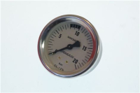 PRESSURE GAUGE D60 20BAR CHROMED