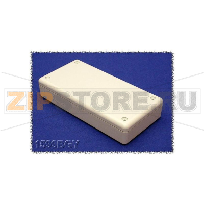 Корпус 130x65x25 мм, материал: пластик, серый, 1 шт Hammond 1599BGY 