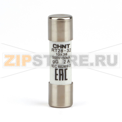 Вставка плавкая 2 А, цилиндрическая Chint RT28-32 