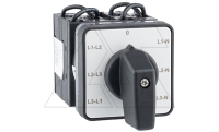 Переключатель вольтметра 20 A, тип: LL-0-LN, IP65 Kripal UKT0-3-8007/E